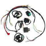 ATV Electric Wiring Harness Kit with CDI Coil