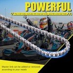 MRELC 420 Motorcycle Chain for 50-125cc ATVs