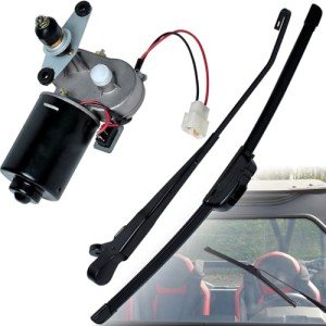 Wadoy 12V UTV Windshield Wiper Kit for Polaris