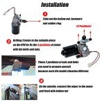 Wadoy 12V UTV Windshield Wiper Kit for Polaris