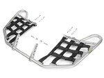 Yamaha Raptor 350 ATV Nerf Bars - Silver/Black