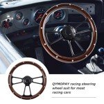 14-Inch Universal Racing Steering Wheel with Horn