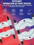 14-Piece 5-Ton Bearing Puller Kit