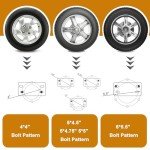 Lawei Spare Tire Carrier for ATVs and Trailers