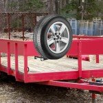 Lawei Spare Tire Carrier for ATVs and Trailers