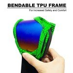 Spider Green ATV & Dirt Bike Goggles for All