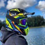 Spider Green ATV & Dirt Bike Goggles for All