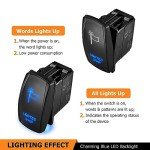 WeiSen 180W Lighted Whip Wiring Harness Kit