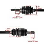 Honda TRX500FM Foreman CV Joint Axles Set