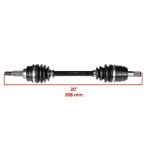 Honda TRX500FM Foreman CV Joint Axles Set