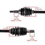 Honda TRX500FM Foreman CV Joint Axles Set