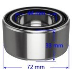 Polaris Ranger Wheel Bearings Set 2013-2019