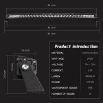 32" Curved LED Light Bar for Off-Road Use