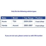 Sway Bar Link Kit for Honda Accord & Acura TSX