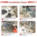 Front Sway Bar Links Kit for Toyota Tacoma