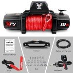 X-BULL 10000 lb Electric Winch Kit with Rope