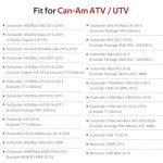 JAVIK Rear Driveshaft U-Joint Set for Can-Am