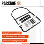 Adjustable Spare Tire Carrier for ATV and Trucks