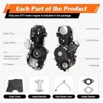 125CC 4-Stroke ATV Engine with Electric Start