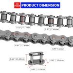 Heavy Duty 415H Roller Chain with Breaker & Links