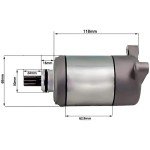 MITSUBA 12V Starter for Polaris ATVs and UTVs