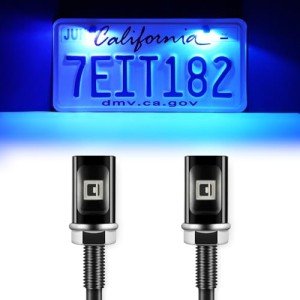LivTee Super Bright Waterproof License Plate Lights