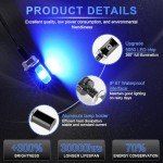 LivTee Super Bright Waterproof License Plate Lights