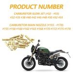 Icyhaws 20-Piece Carburetor Jet Kit for ATVs