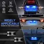 LivTee Super Bright Waterproof License Plate Lights