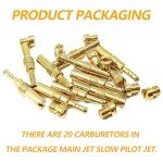 Icyhaws 20-Piece Carburetor Jet Kit for ATVs
