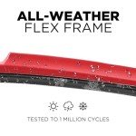 Clix Red All-Weather Windshield Wiper Blades - 22