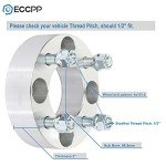 4X ATV Wheel Spacers 2 Inch for EZ Go