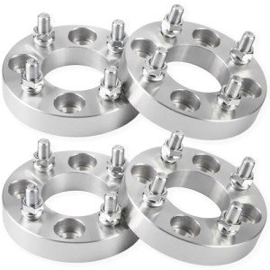 1" Chrome Wheel Spacers for EZGO & Club Car ATV