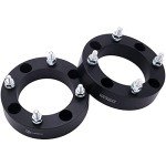 Black 1.5 Inch ATV Wheel Spacers - Pack of 2