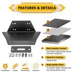 WeiSen Winch Mount for Polaris Ranger 1000/570/900