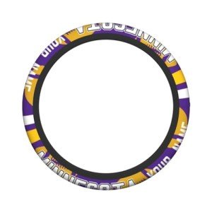 Personalized Minnesota Steering Wheel Covers, Universal Fit