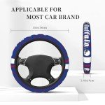 Football Steering Wheel Cover for SUVs and ATVs