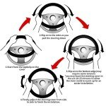 Football Steering Wheel Cover for SUVs and ATVs