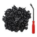 150pcs ATV Body Fastener Rivets Push Pins