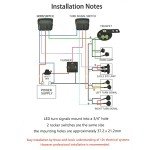 Universal Turn Signal Kit for ATVs & UTVs