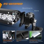 Nilight 7 Inch 30W LED Light Bar – 2 Pack