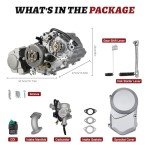 125cc 4-Speed Dirt Bike Engine with Clutch