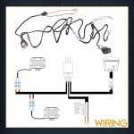 Nirider 12V LED Light Wiring Harness Kit