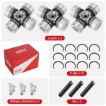 Polaris RZR & Ranger Prop Shaft U-Joint Set