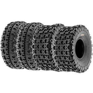 SunF Set of 4 Knobby Sport Tires for ATV/UTV