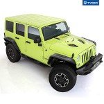 Tyger Auto 4PC Fender Flares for Jeep Wrangler