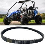2-Pack Racing CVT Drive Belts for GY6 Engines