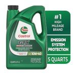 Castrol GTX High Mileage 10W-40 Motor Oil