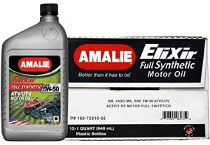 Amalie 5W-50 Full Synthetic ATV Engine Oil