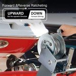 Heavy Duty 3500 lbs Hand Winch with Steel Rope